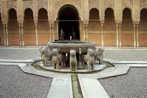 Las palabras del profeta describían esta maravilla Patio de los leones | Granada Alhambra | artista | Flickr