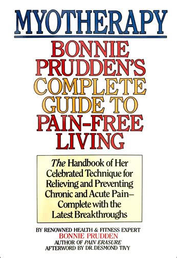 Softcover Book Myotherapy Bonnie Pruddens Complete Guide To Pain Free