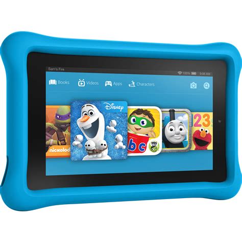 Kindle 7 Fire Kids Edition Tablet Blue B018y22c2y Bandh