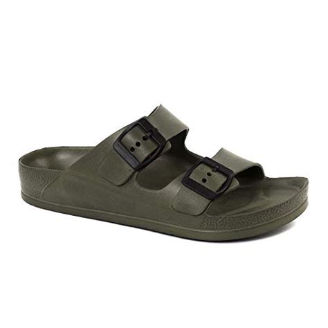 Reviews For Funky Monkey Womens Comfort Slides Double Buckle