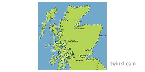 Scotlands Celtic Rainforest Map The Celtic Rainforest Cfe First Level
