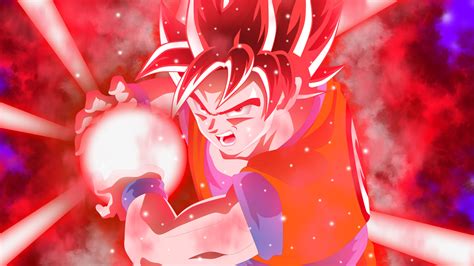 Fond Décran Dragon Ball Super Son Goku Super Saiyan God 5760x3240