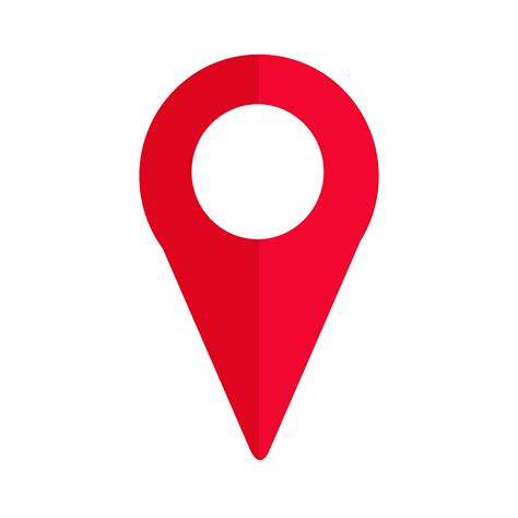 Pin Location Icon Iconic Design Royalty Free Vector Image Riset