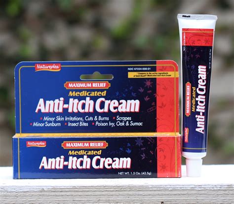 4 Pk Natureplex Medicated Anti Itch Cream Maximum Relief 15 Oz Compre