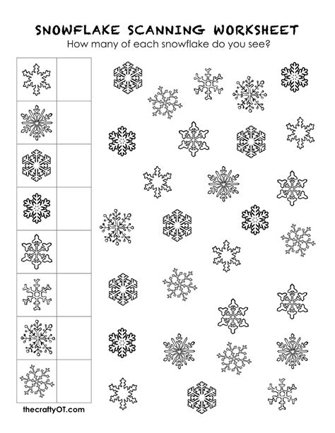 The Crafty Ot Free Winter Worksheets