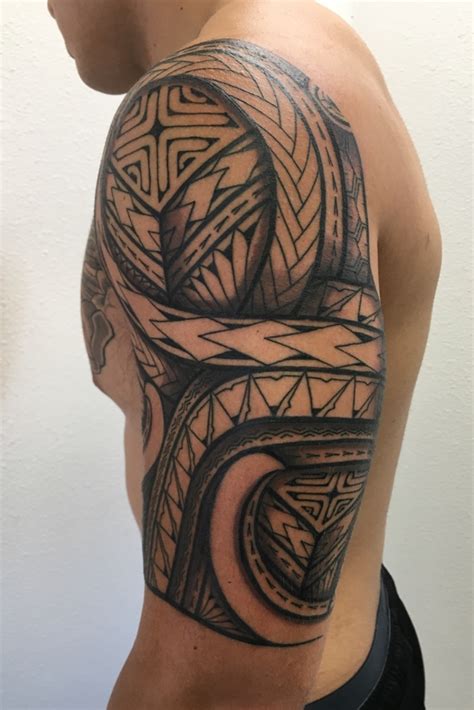 Tattoo Uploaded By Sirkekoa Polynesian Half Sleeve
