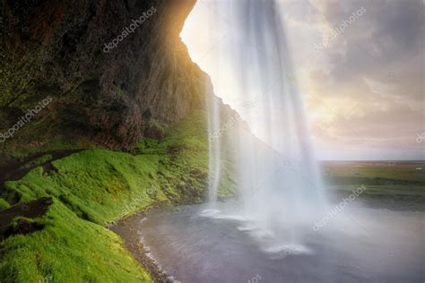 Seljalandsfoss Waterfalls Stock Photo By ©luislouro 62773157