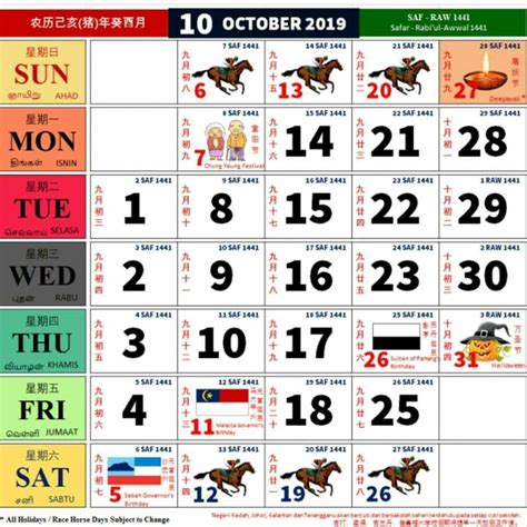 It is used to determine the proper days of islamic holidays and rituals, such as the annual period of fasting and the proper time for the hajj. 2019 Table Calendar Malaysia | 2019 Desk Calendar