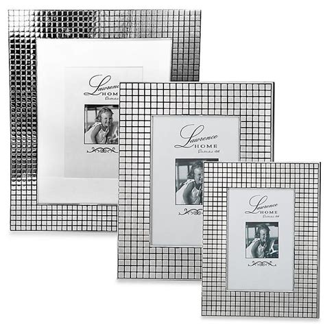 Lawrence Frames Silver Plated Hollywood Picture Frame With Metal