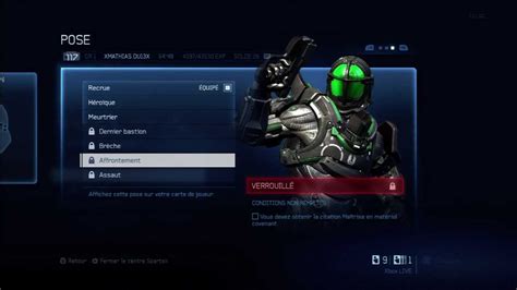 Halo 4 All Armor Helmet Sr50 Specialisation Youtube