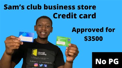 Sam's club offers its members a choice of two ccs. sams club business store credit card ($3500 limit) - YouTube