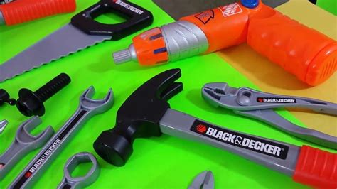 power tool toys black and decker toy set bob the builder youtube