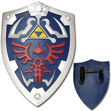 Full Size Link Hylian Zelda Shield With Grip And Handle Etsy