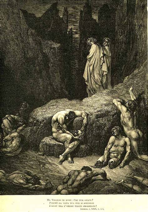 42 Astonishing Dantes Inferno Illustrations By Gustave Doré