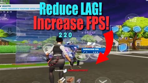 5 Steps To Reduce Lag And Increase Fps On Fortnite Mobile Youtube