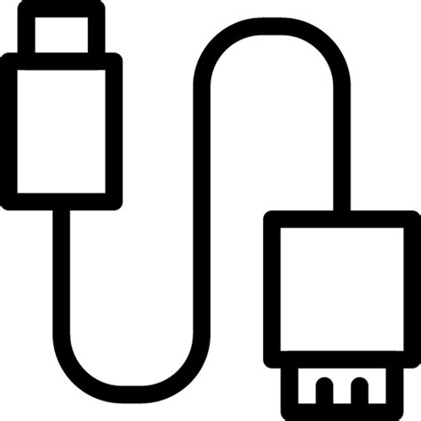 Usb Cable Icon Line Iconpack Iconsmind