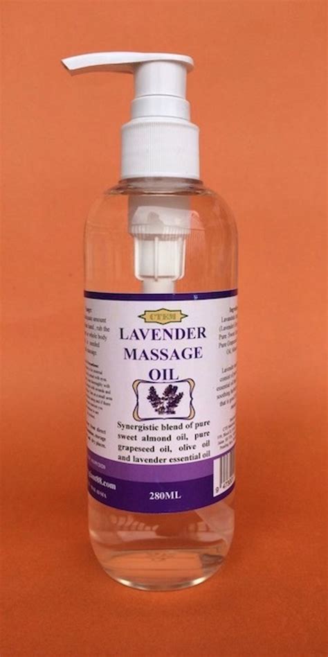Lavender Massage Oil 280ml Cte Marketing