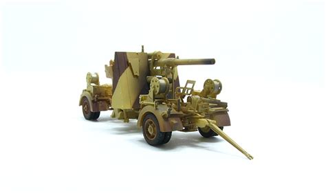 P0311 Precision Model Art 88mm Flak 37 Desert Camouflage