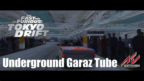 Tokyo Drift Time In Underground Garaz Tube With An American Pickup