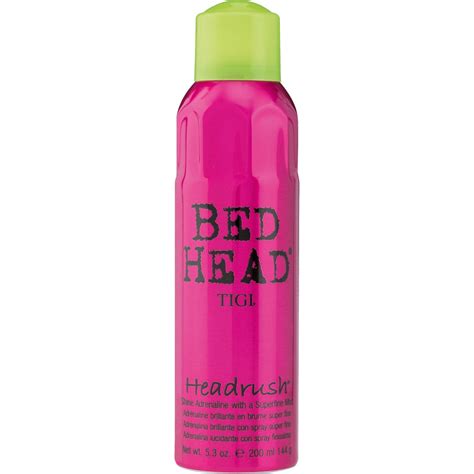 Bed Head By Tigi Headrush Shine Hair Spray For Smooth Shiny Hair Hair