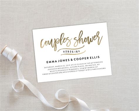 couples shower invitation 15 examples how to create