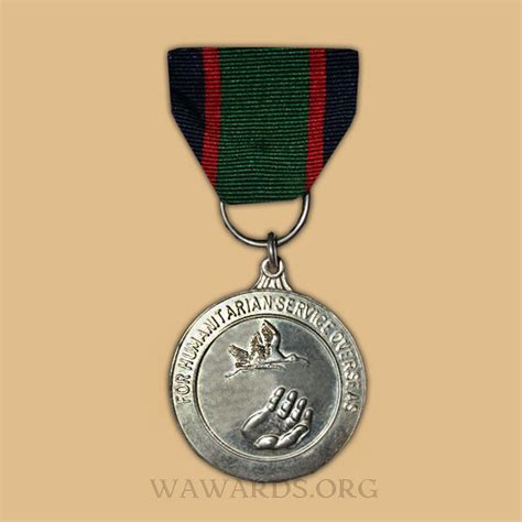 Medal For Humanitarian Service Overseas