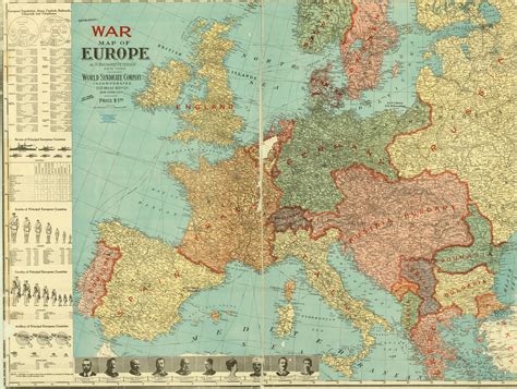 Map Of Europe 1914 Images