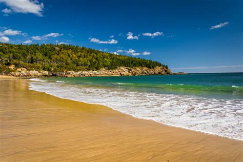 Sand Beach And The Beehive In Acadia National Park Parkcation