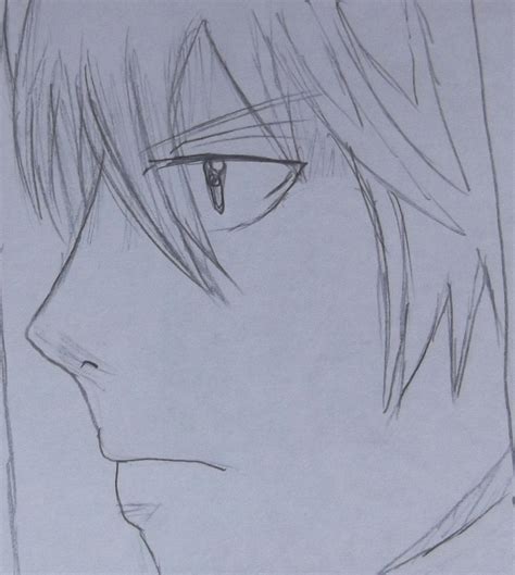 Side View Anime Guy By Fran48 On Deviantart