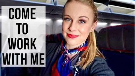 A Day In The Life Of A Flight Attendant Youtube