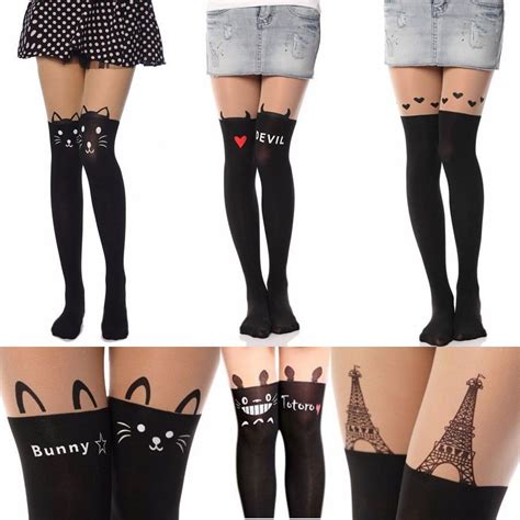 2013 New Japanese Stitching Fake Knee Stockings Sexy