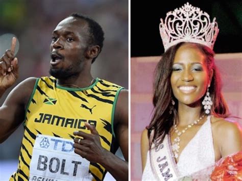 Usain Bolt Denies Dating Jamaican Beauty Queen April Jackson