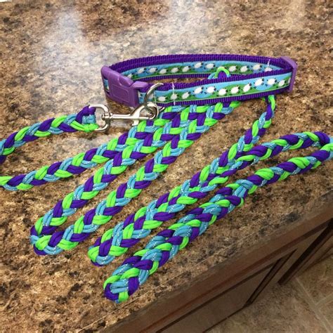 Check spelling or type a new query. 6 strand paracord braid dog leash, made to match a collar. | Paracord braids, Braided dog leash ...