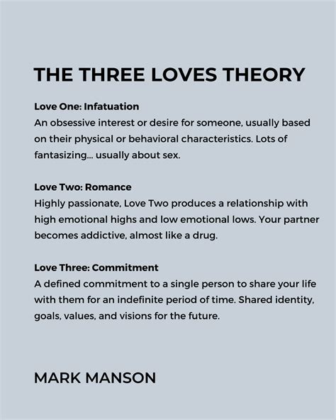 The Three Loves Theory Relationship Lessons New Relationship Quotes