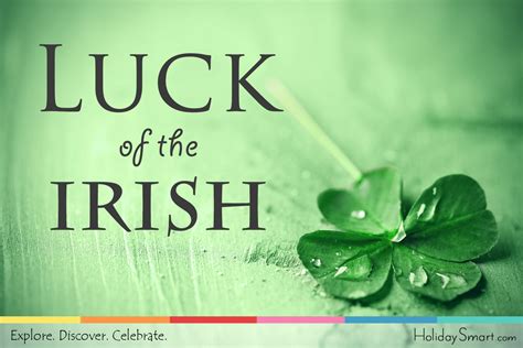 The Luck Of The Irish Holidaysmart