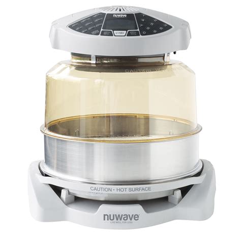 A reheat button will rewarm your food. NuWave 20502 Infrared Convection Countertop Oven, White | eBay