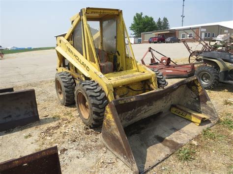 Sold New Holland L35 Construction Skid Steers Tractor Zoom