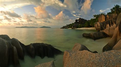 Anse Source D`argent La Digue Island Seychelles 2014 Foto And Bild
