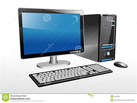 Desktop Computer Royalty Free Stock Photo Image 6125095