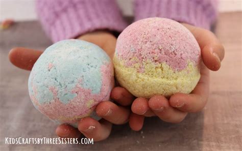 How To Make Diy Bath Bombs With An Easy Recipe For Kidskids Crafts By