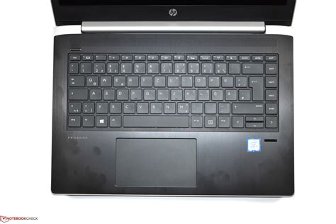 Keyboards/pointing devices/buttons & function keys. HP ProBook 440 G5 (i5-8250U, FHD) Laptop Review ...