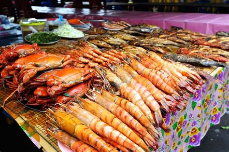 Find best hotel in kota kinabalu, rm. Freshly grilled seafood in Kota Kinabalu night market ...