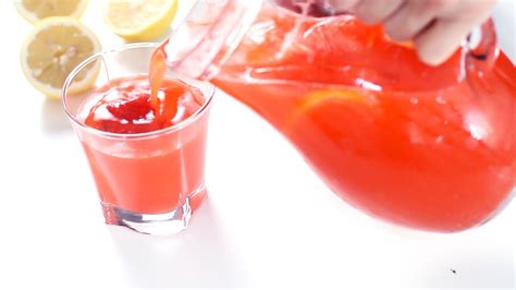 Sparkling Strawberry Lemonade Recipe Youtube
