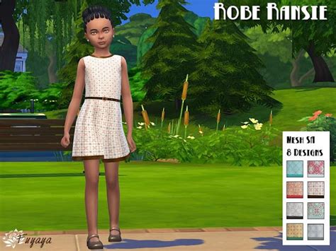 Sims 4 Ccs The Best Dress For Girls By Sims Artists Sims 4 Cc Skin