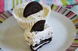 Oreo Cookie Mini Cheesecakes