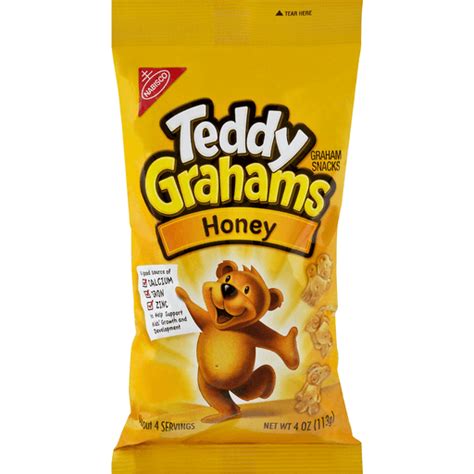 Nabisco Teddy Grahams Honey Graham Snacks Cookies Foodtown