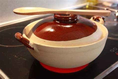 It promotes oil free and water free cooking. Fidgety Fingers: MR WASHY'S GLAZED CLAYPOT