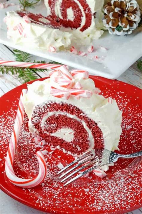 Nana s red velvet cake icing recipe food com recipe icing recipe cake frosting recipe powdered sugar sweet. Red Velvet Cake Roll & White Chocolate Peppermint Butter ...