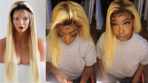 Maybe you would like to learn more about one of these? Hair Install for Ombre Blonde 613 Lace Front Wig ft ...