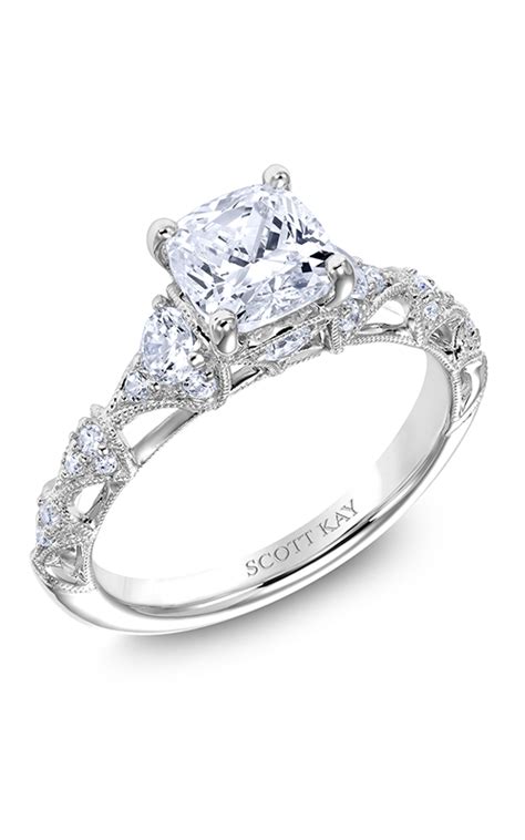 Diamond └ engagement rings └ engagement & wedding └ jewelry & watches all categories antiques art automotive baby books business & industrial cameras & photo cell phones kay jewelers natural 1.0ctw diamond double halo 14k white gold split shank ring. Scott Kay M2566R515 Engagement rings | Buy At Rogers ...
